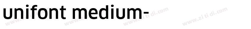 unifont medium字体转换